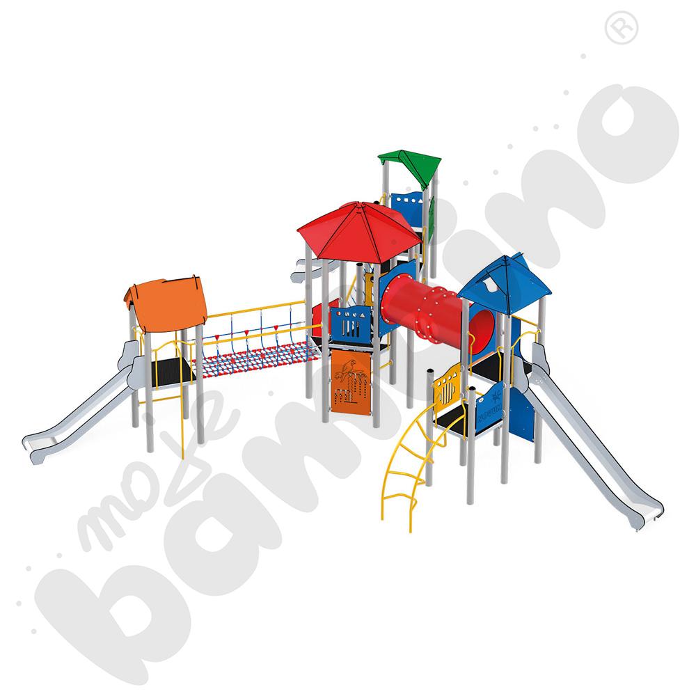 Orbis - baszta 15, metalowe słupy