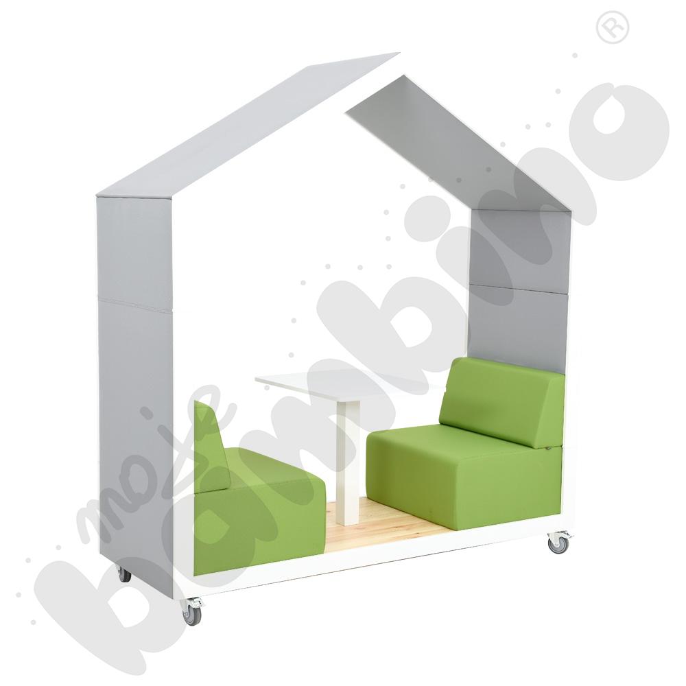 Treehouse otwarty – jasnoszary