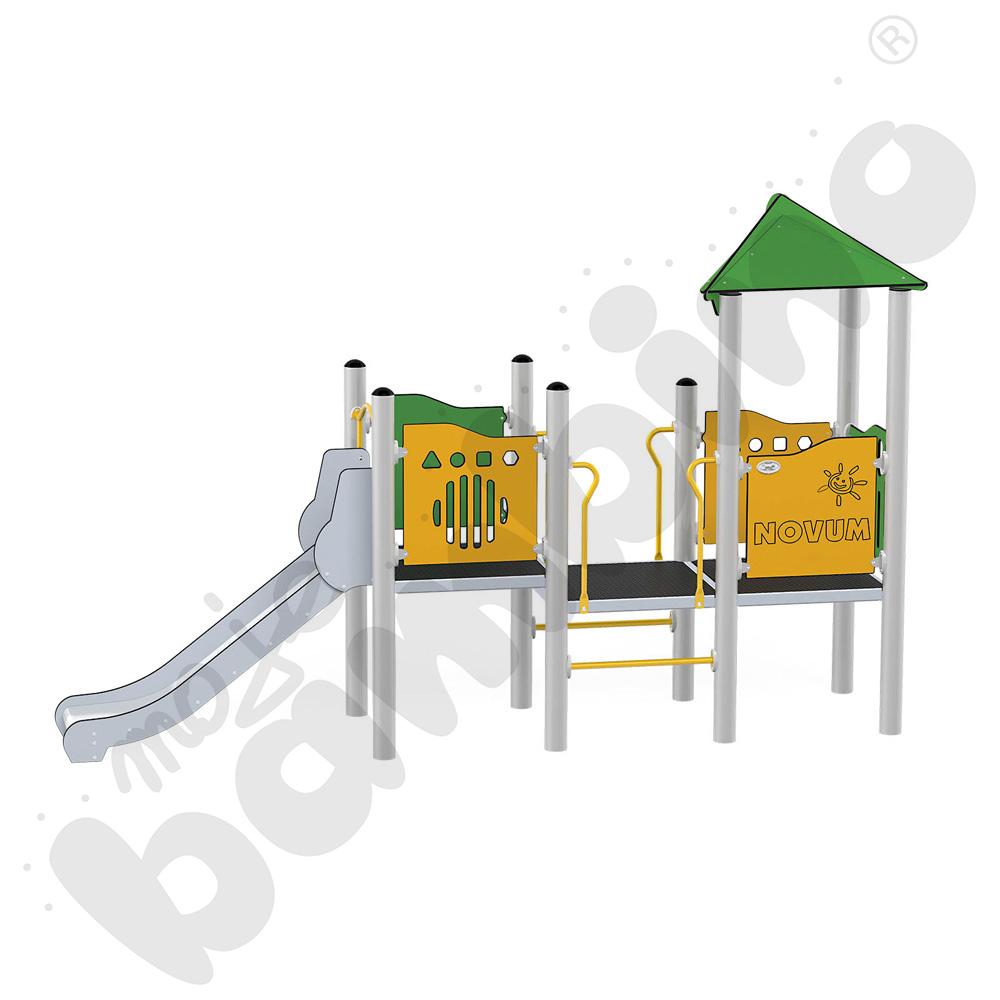 Orbis - wieża 3, metalowe słupy