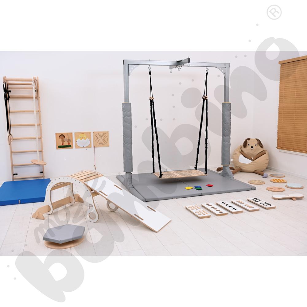 Drewniany bujak Good Wood - biały - MED