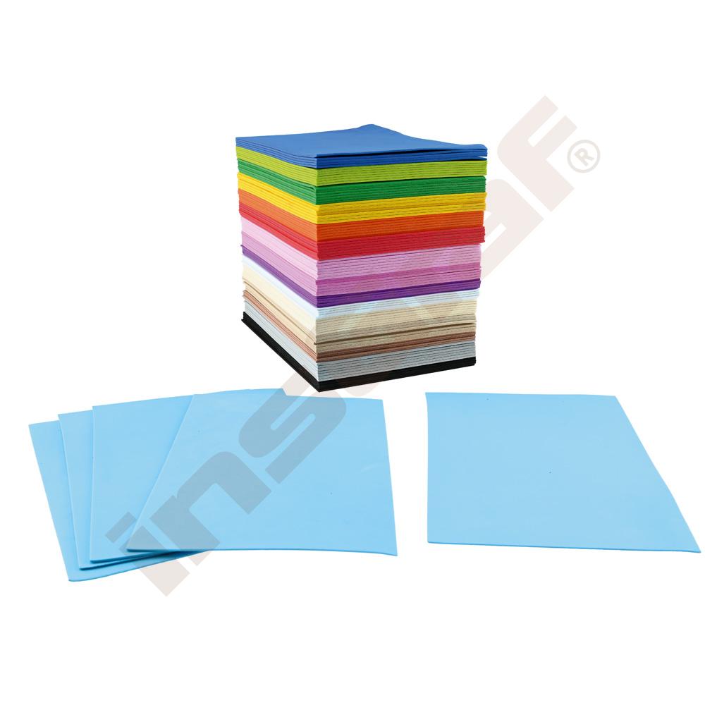 Moosgummi, 100 Blatt