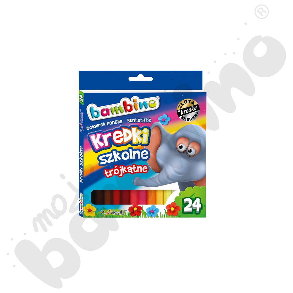 Kredki ołówkowe Bambino 24