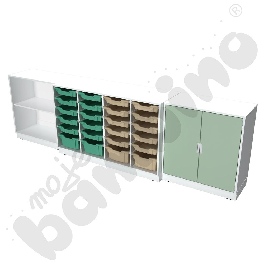 Quadro - zestaw 298 - biała skrzynia