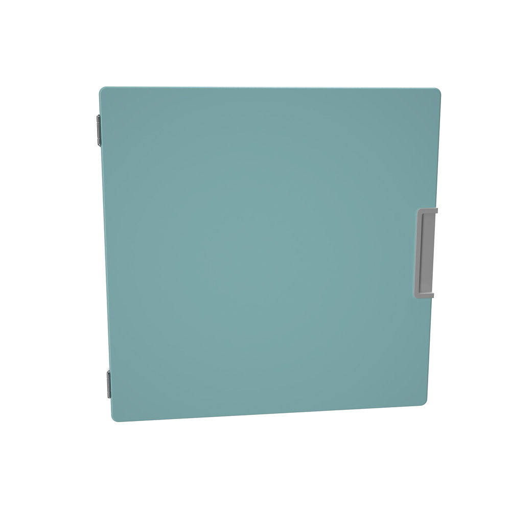
Quadro - Mittelwandtür klein 180° - pastelltürkis 
