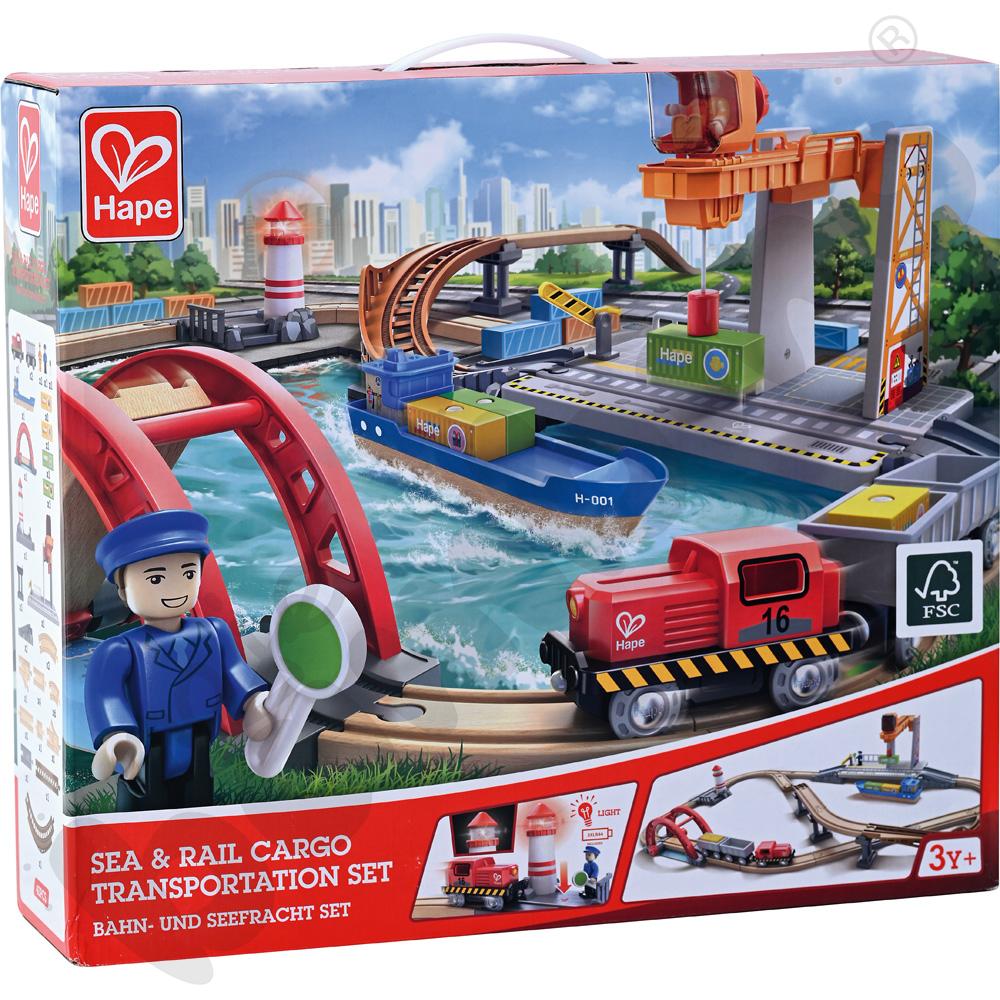 Transport wodny i kolejowy - zestaw