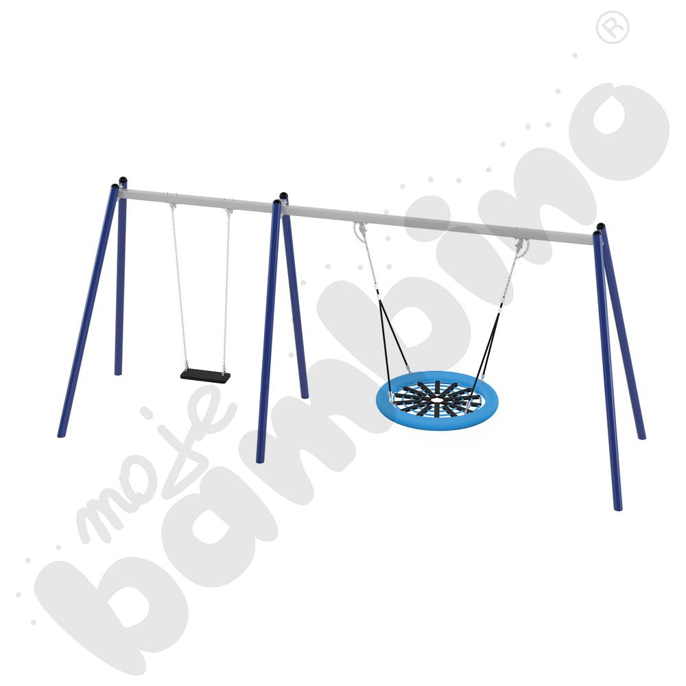 Action4Kids - stelaż do huśtawki potrójnej - metalowa