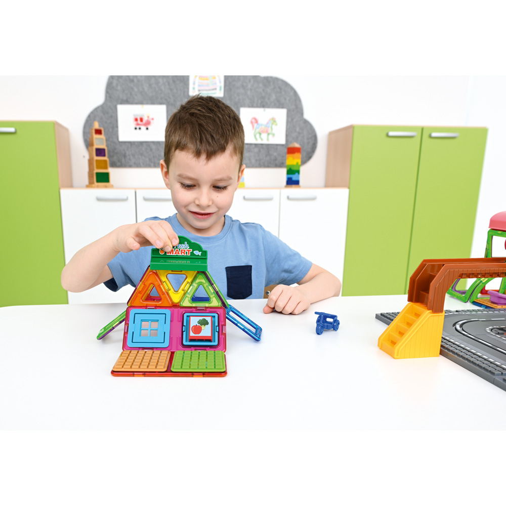 Magformers Town Set - tržnica