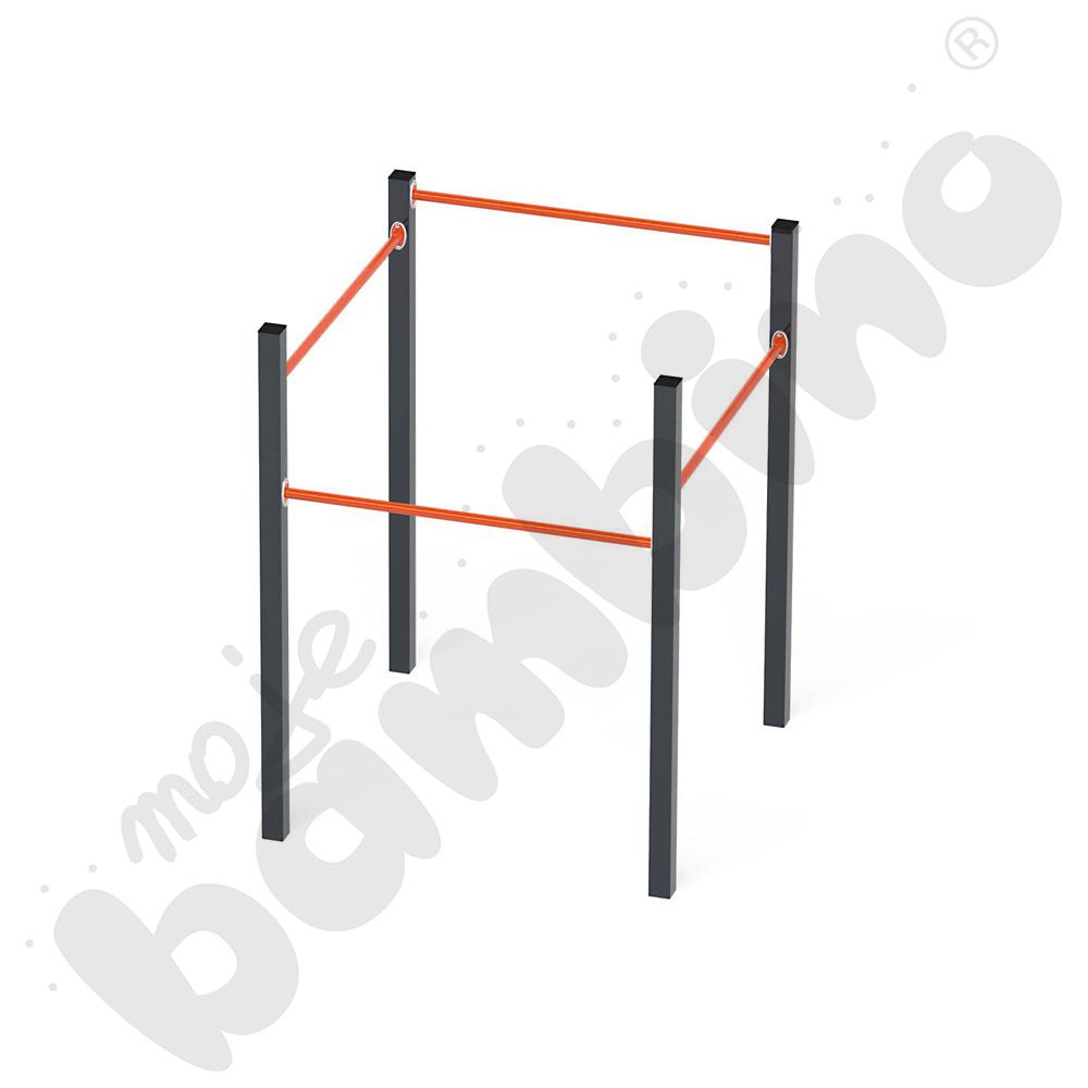 Street workout drążki Orange