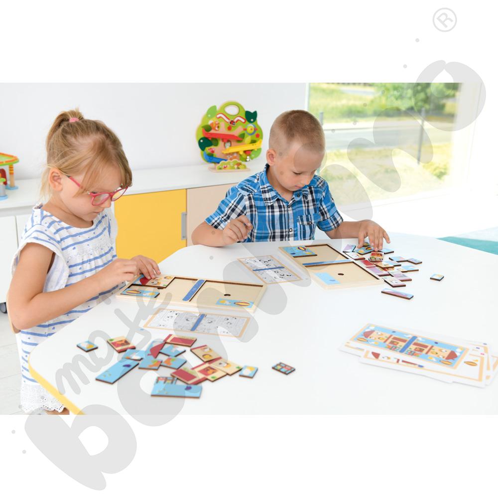 Zestaw aktywności LudiTab - odbicie w wodzie