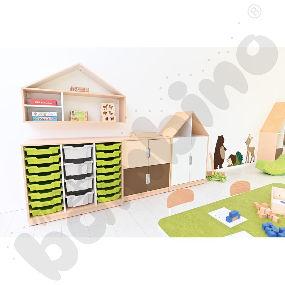 Quadro - zestaw 207, skrzynia klon jasny