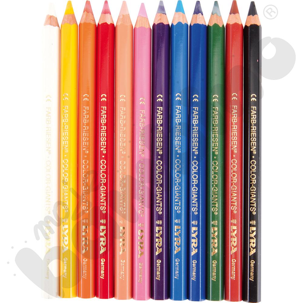 Kredki Color Giants - 12 szt.