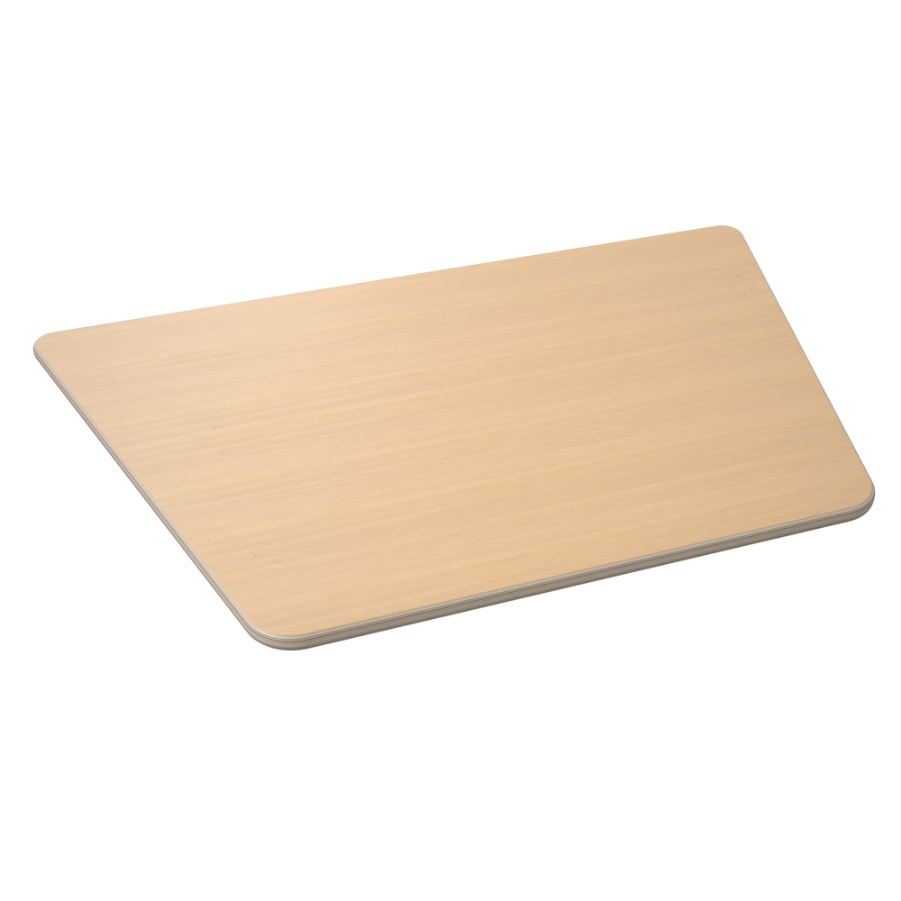 Stolová doska Flexi lichobežník 120 x 80 x 80 x 80 - HPL buk