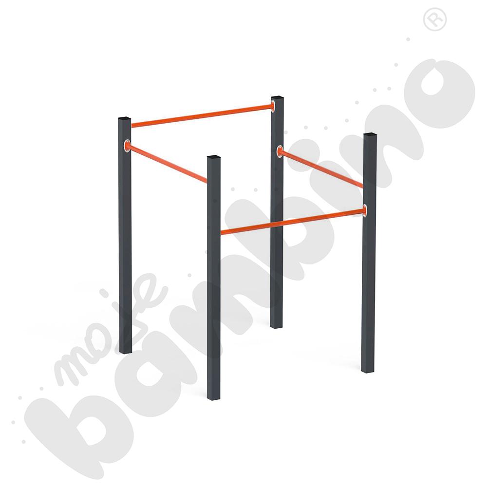 Street workout drążki Orange