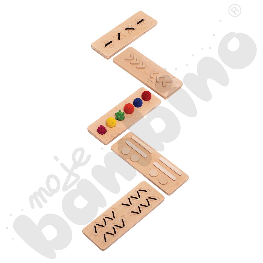 Ścieżki sensoryczne Good Wood - naturalne - MED