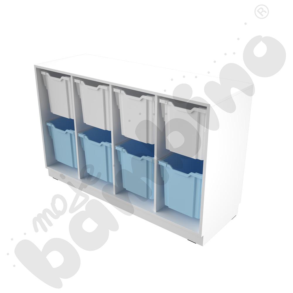 Quadro - zestaw 193, biała skrzynia