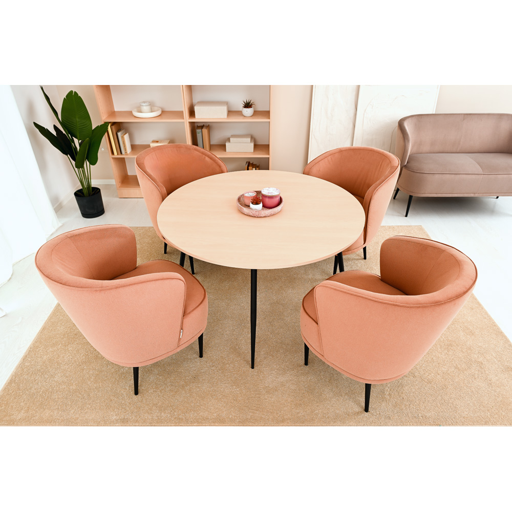 Stôl Xena okrúhly pr. 120 cm –  javor