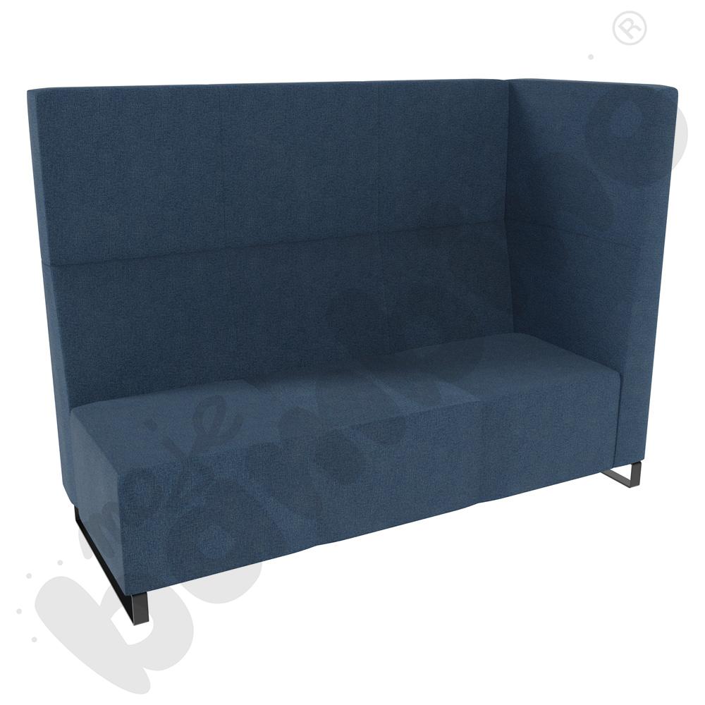 Sofa Universum 3-os. wys. 133 cm, bok średni prawy, tkanina KG06