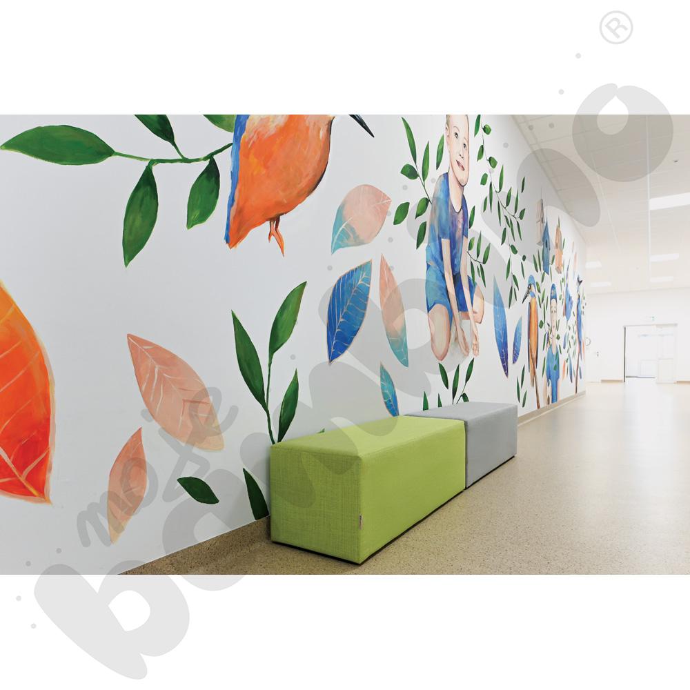 Pufa 3-osobowa Inflamea zielona