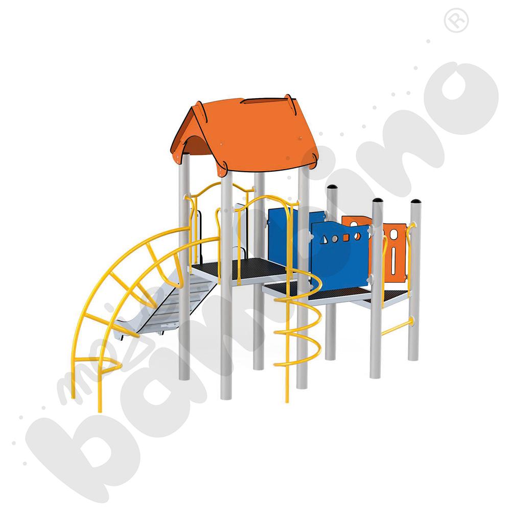 Orbis - wieża 11, metalowe słupy