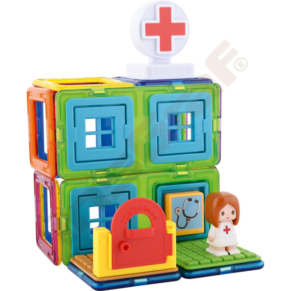 
Magformers Town-Set - Krankenhaus
