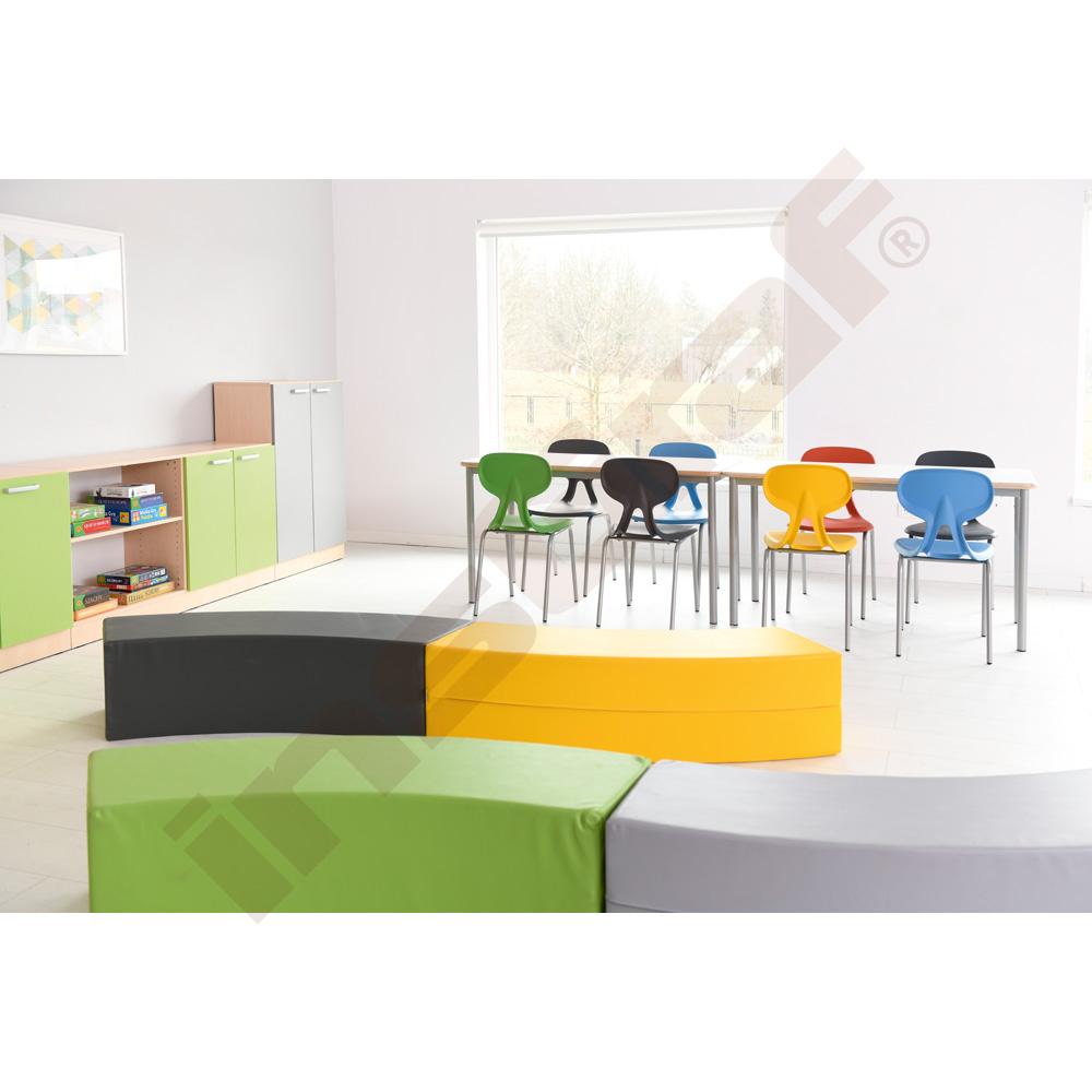 Židle Colores vel. 6 tyrkysová