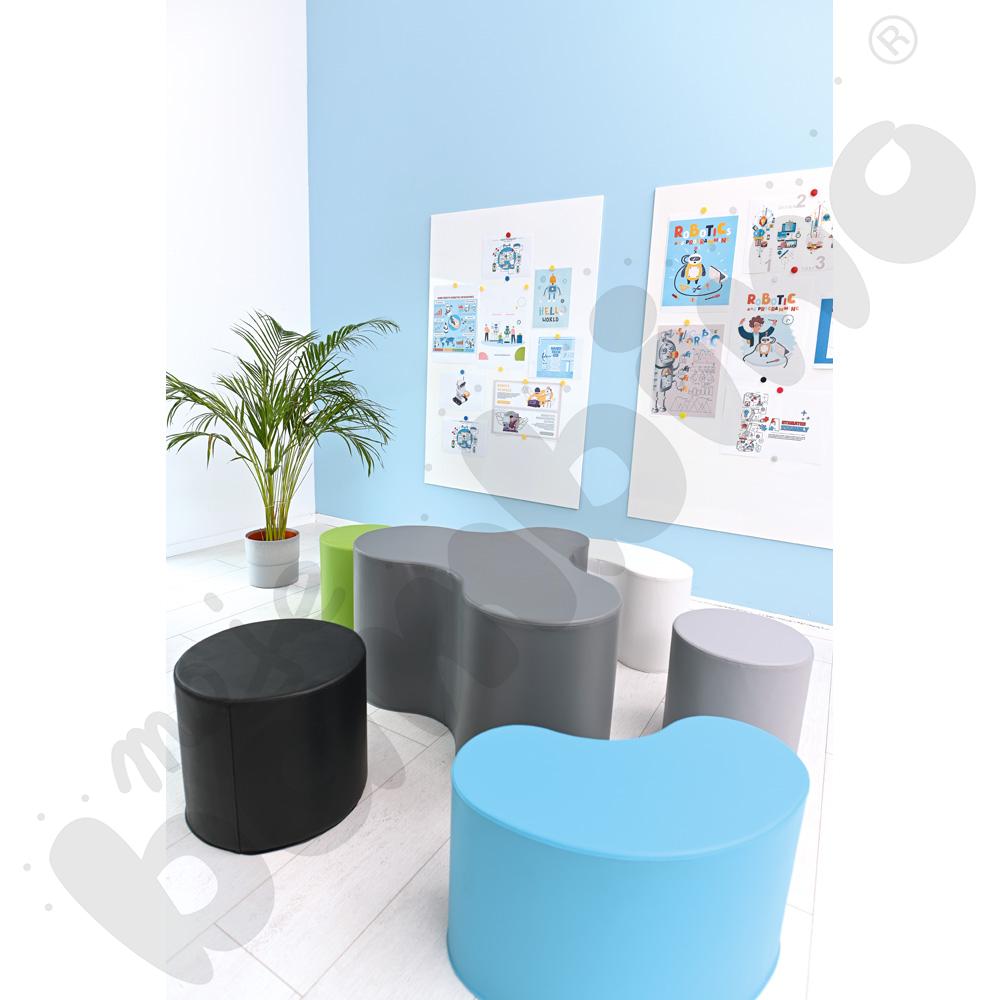 Piankowe pufy Lobo - zestaw 4