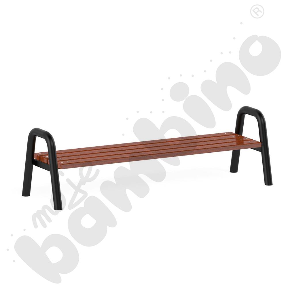 Ławka Spartan, mahoń