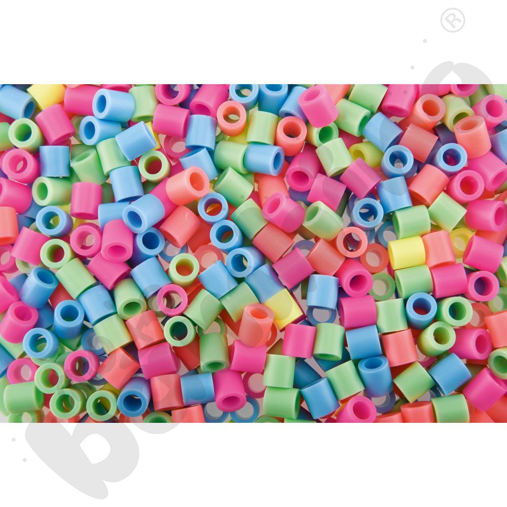 Koraliki NABBI® JUMBO do prasowanek pastelowe - 1000 szt.