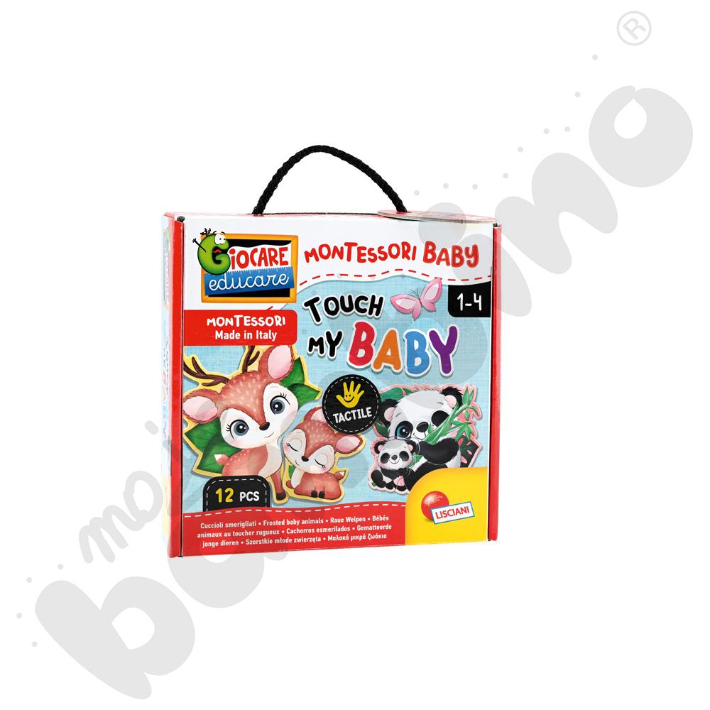 Mama i potomstwo - układanka dotykowa Montessori
