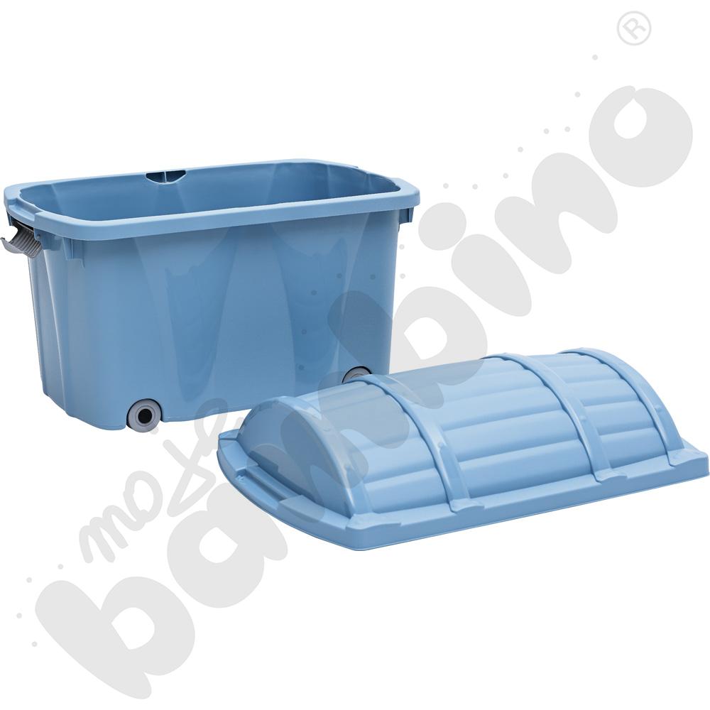 Skrzynia pirata jasnoniebieska