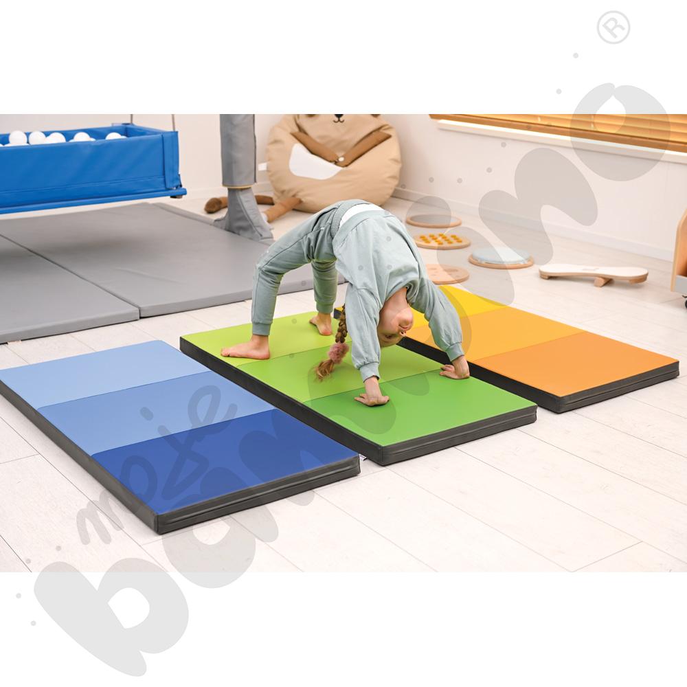 Materac 120 x 60 – odcienie niebieskiego