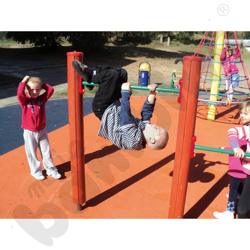 Drążki gimnastyczne podwójne