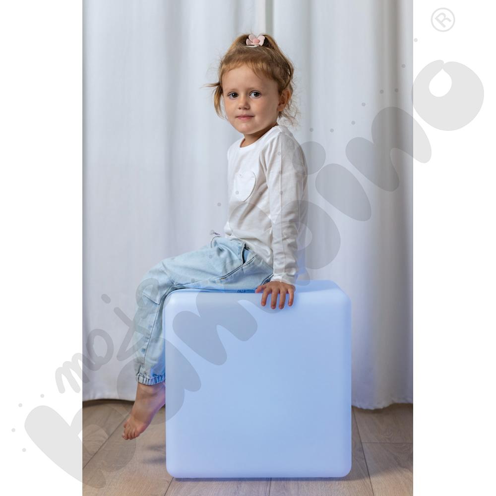 Lampa LED - sześcian duży 