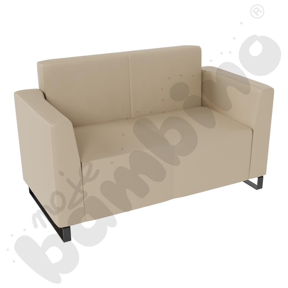 Sofa Universum 2-os. wys. 82 cm, 2 boki niskie, tkanina MT05