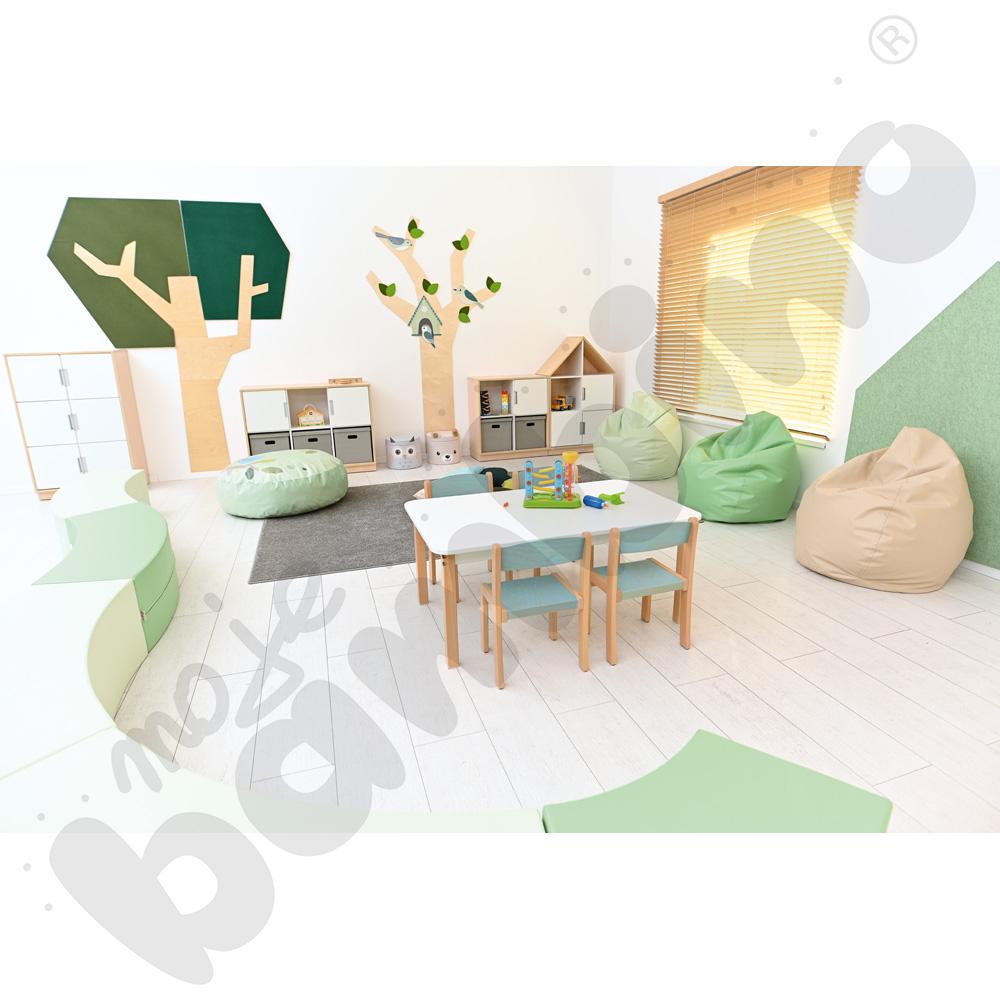 Krzesło Filipek PASTEL błękitne, rozm. 2