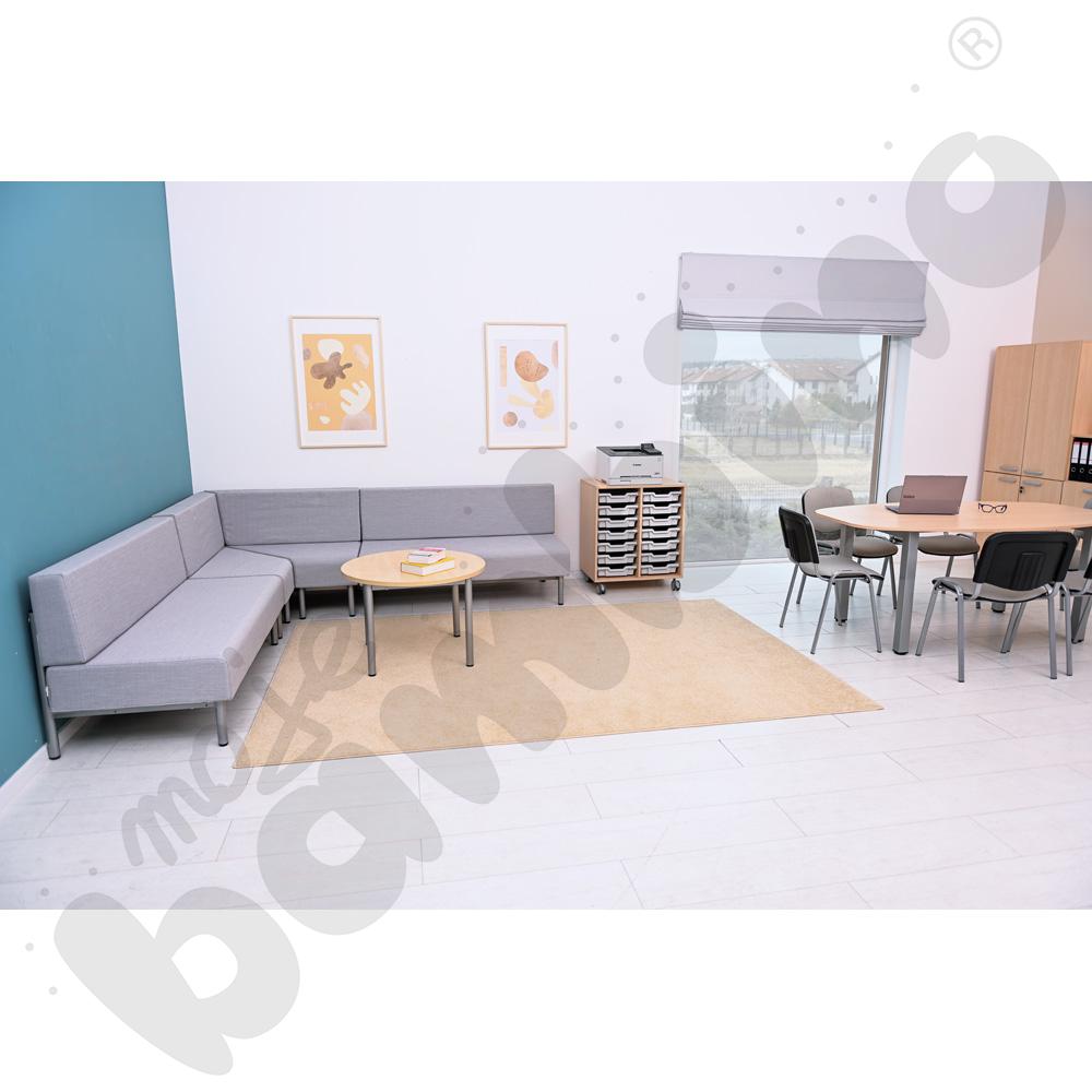 Dywan jednokolorowy - beżowy 2 x 3 m