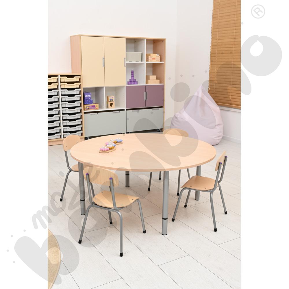 Krzesełko Bambino 2 aluminum