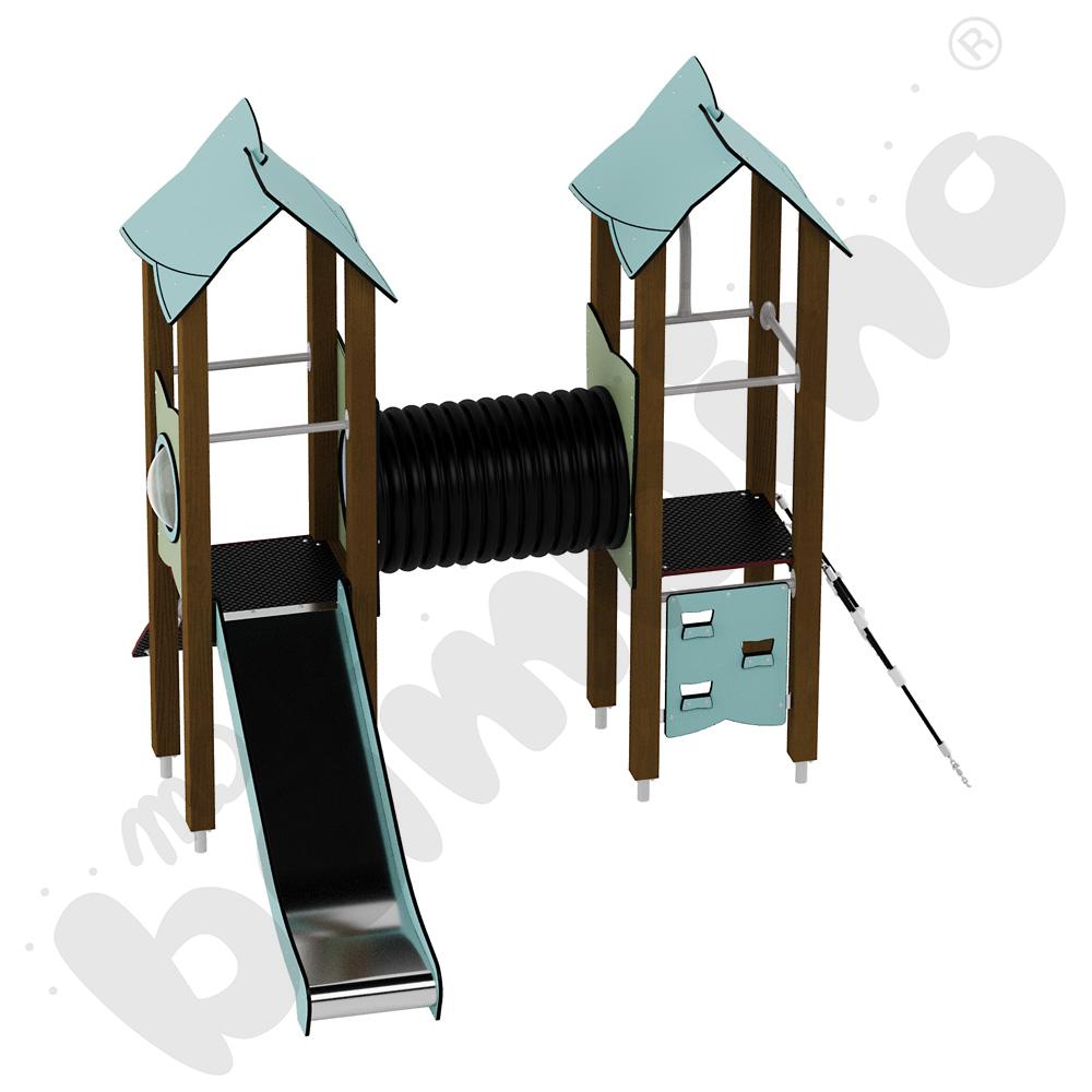 Zestaw Urbi 4, słupy drewniane C