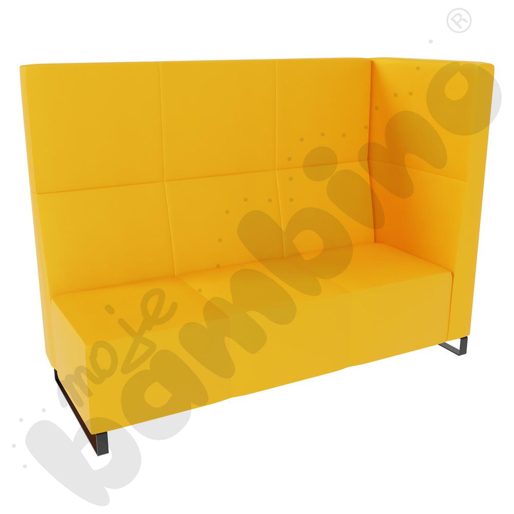 Sofa Universum 3-os. wys. 133 cm, bok średni prawy, tkanina MT09
