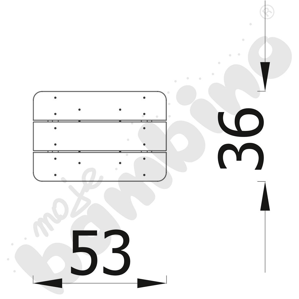 Mini stolik Terra, z kotwami