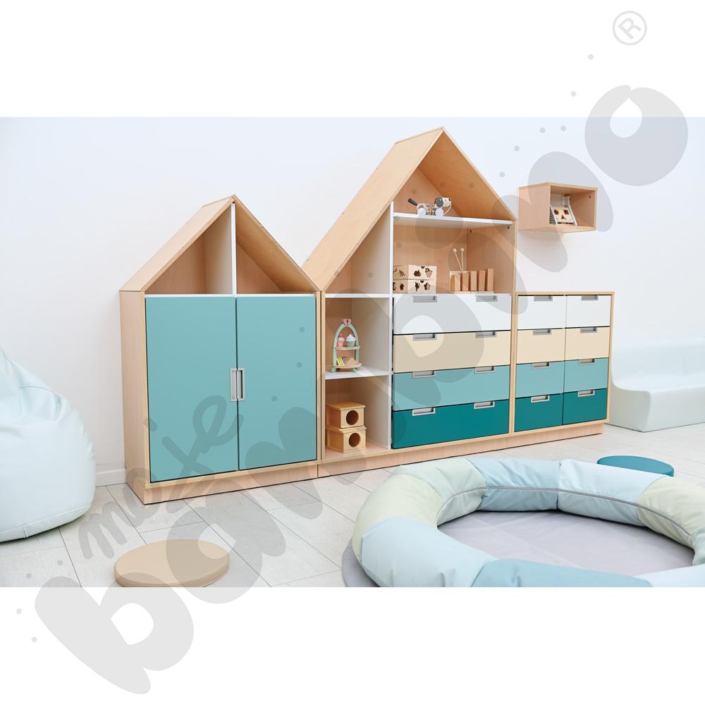 Quadro - zestaw 264, skrzynia klon jasny