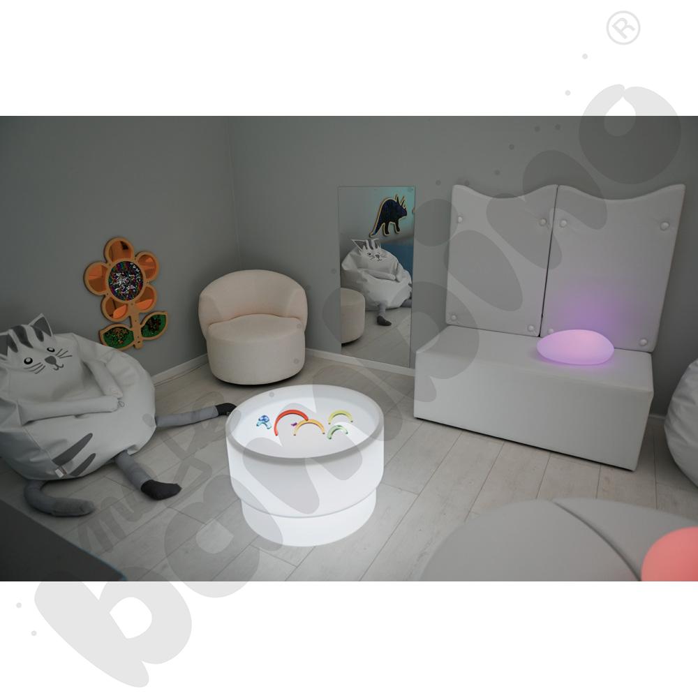 Lustro bezramowe 130 x 60 