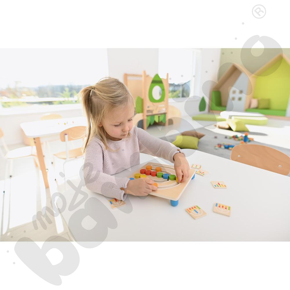 Tęczowa tabliczka do sortowania kolorów