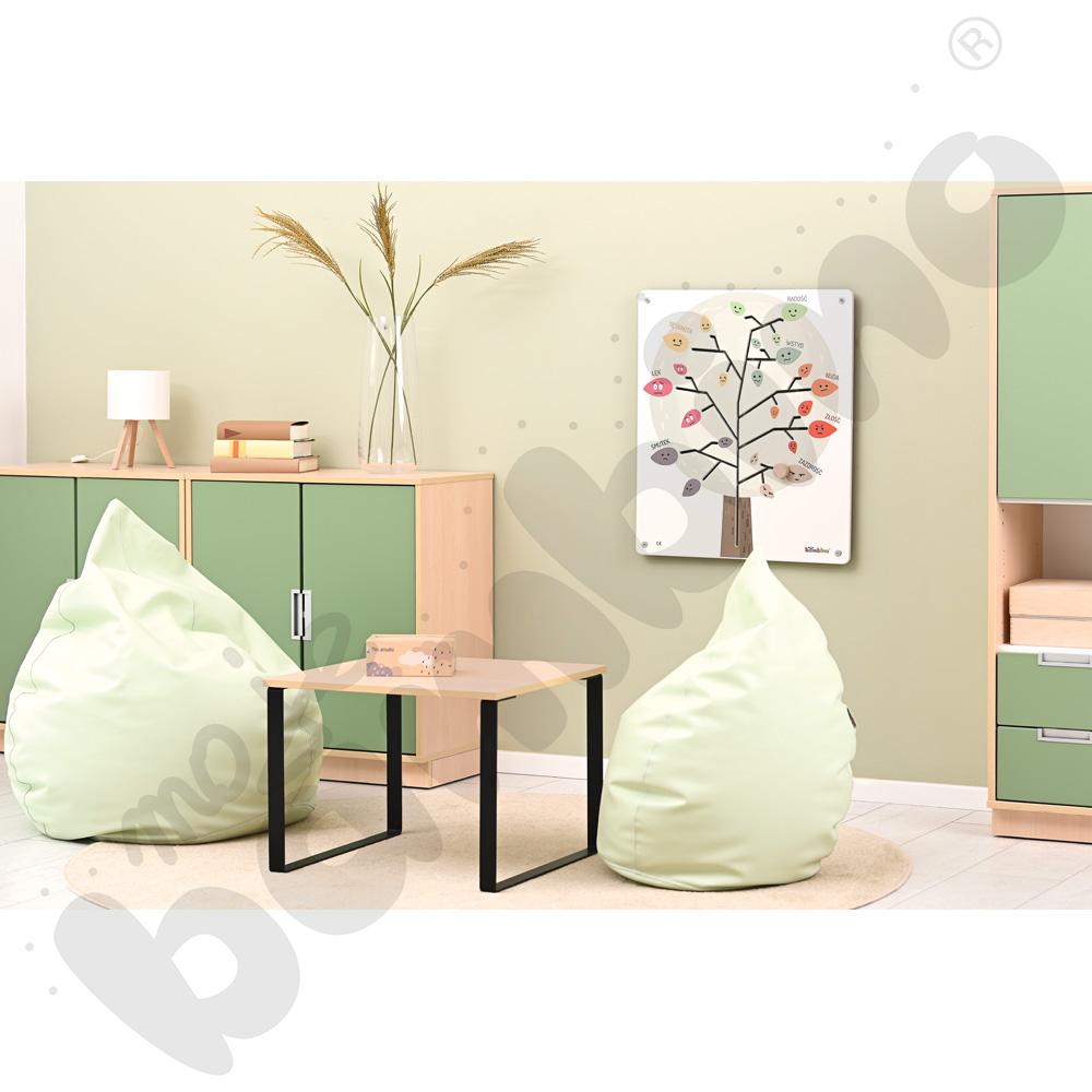 Gruszka mini jasnozielony pastel - MED