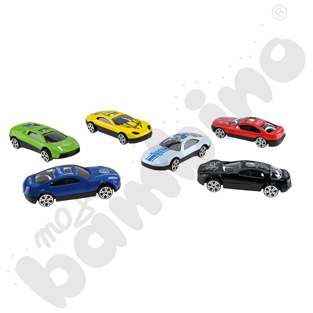 Resoraki - wyścigówki, 6 szt