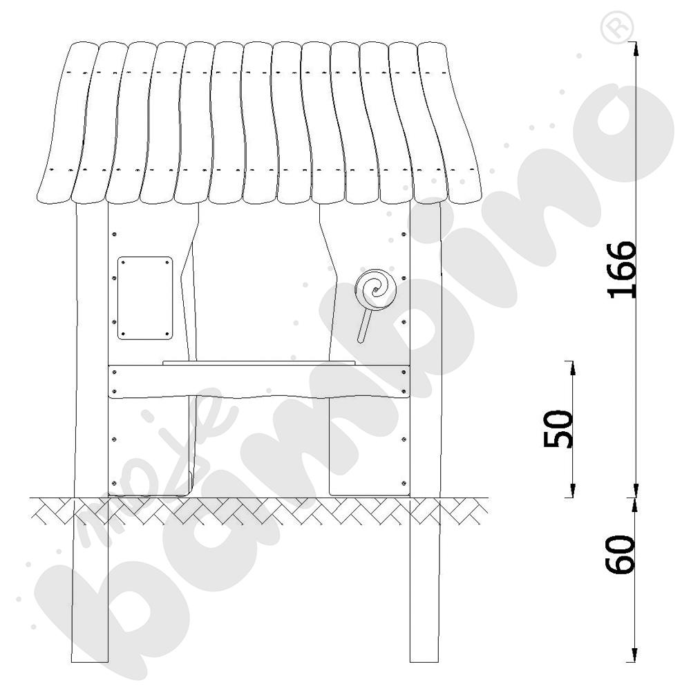 Domek cukiernia Robinio
