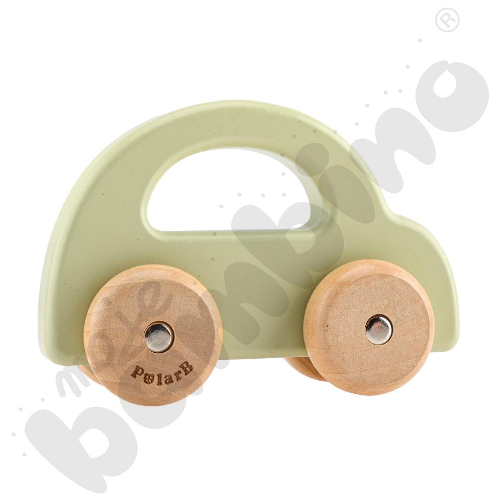 Drewniane autko malucha