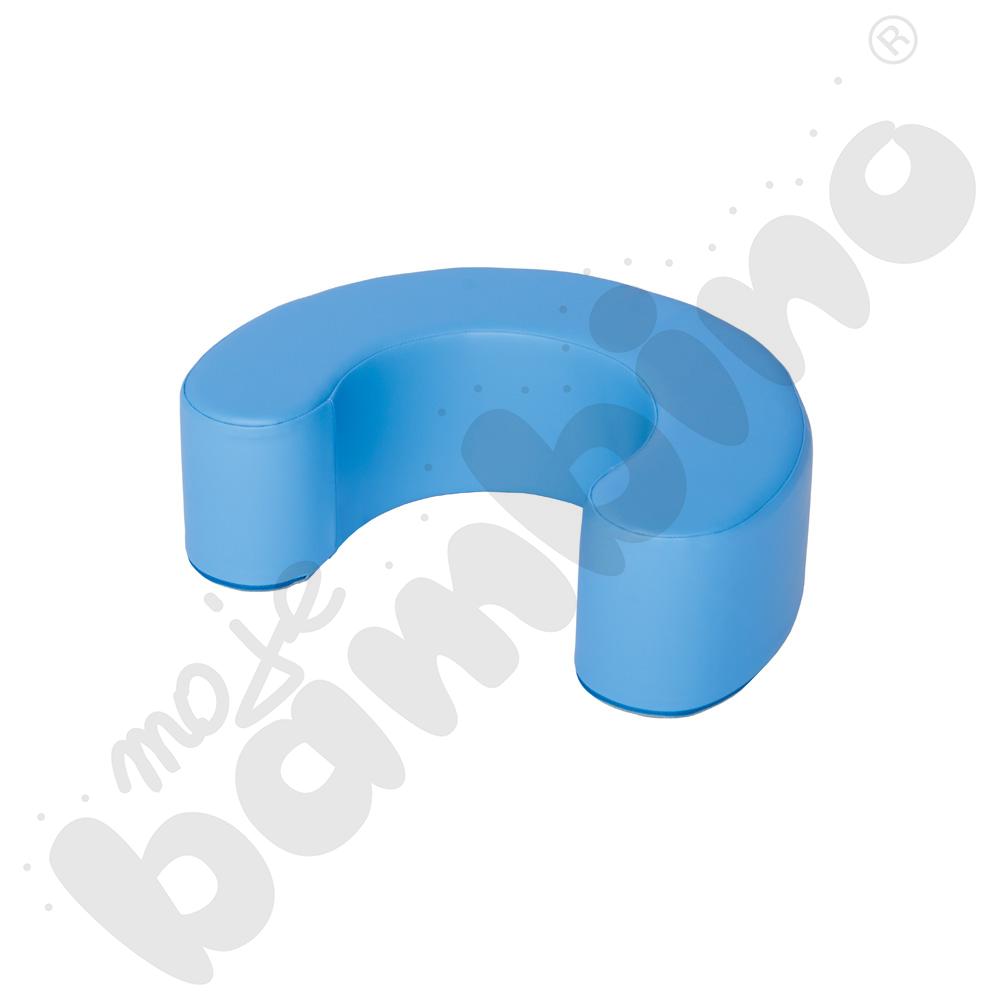 Oparcie rogal niebieski