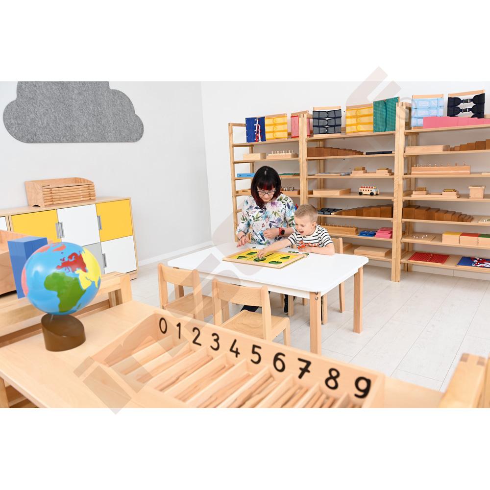 Regály Flexi na edukační pomůcky, výška 160 cm