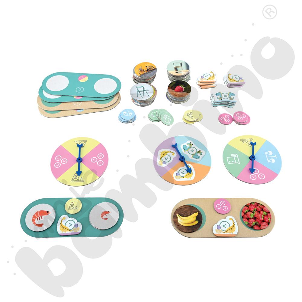 Większy, mniejszy czy równy? Porównaj z dinozaurem